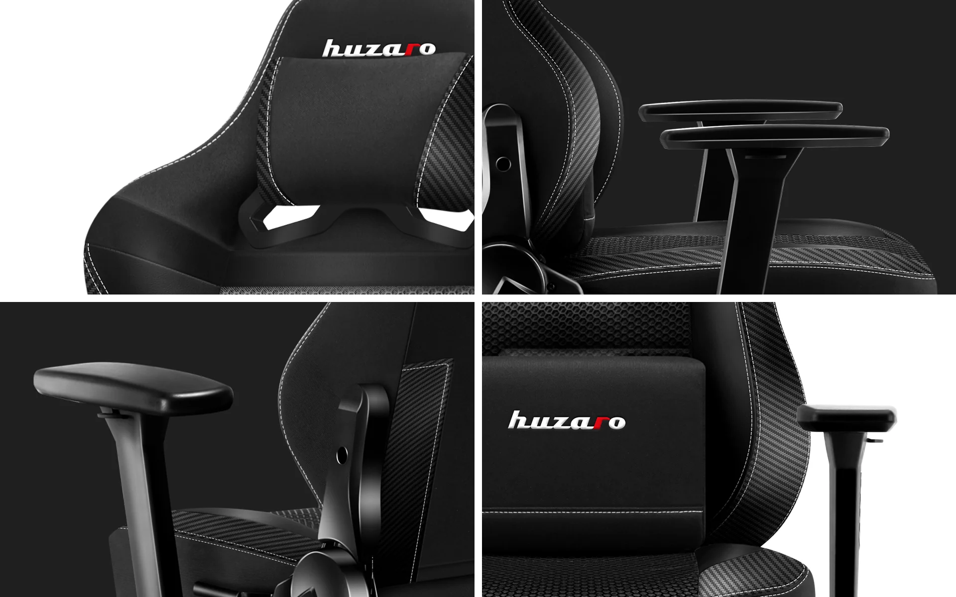 Fotel Gamingowy HUZARO FORCE 7.7 Black OUTLET - Image 16