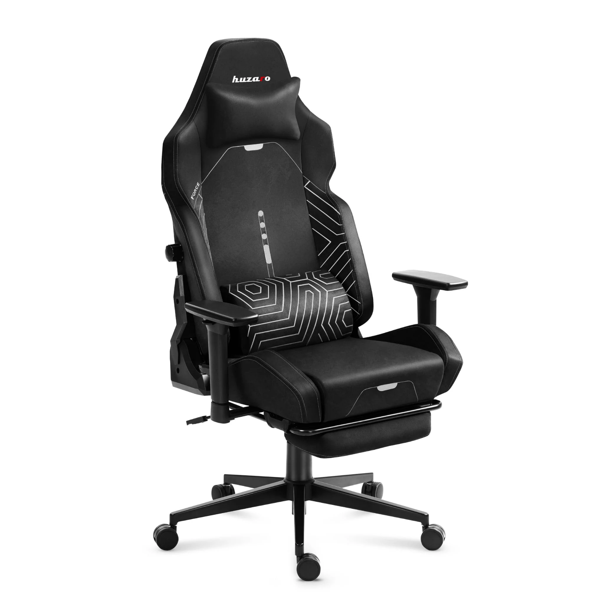 Fotel Gamingowy HUZARO FORCE 8.1 Black - Image 9