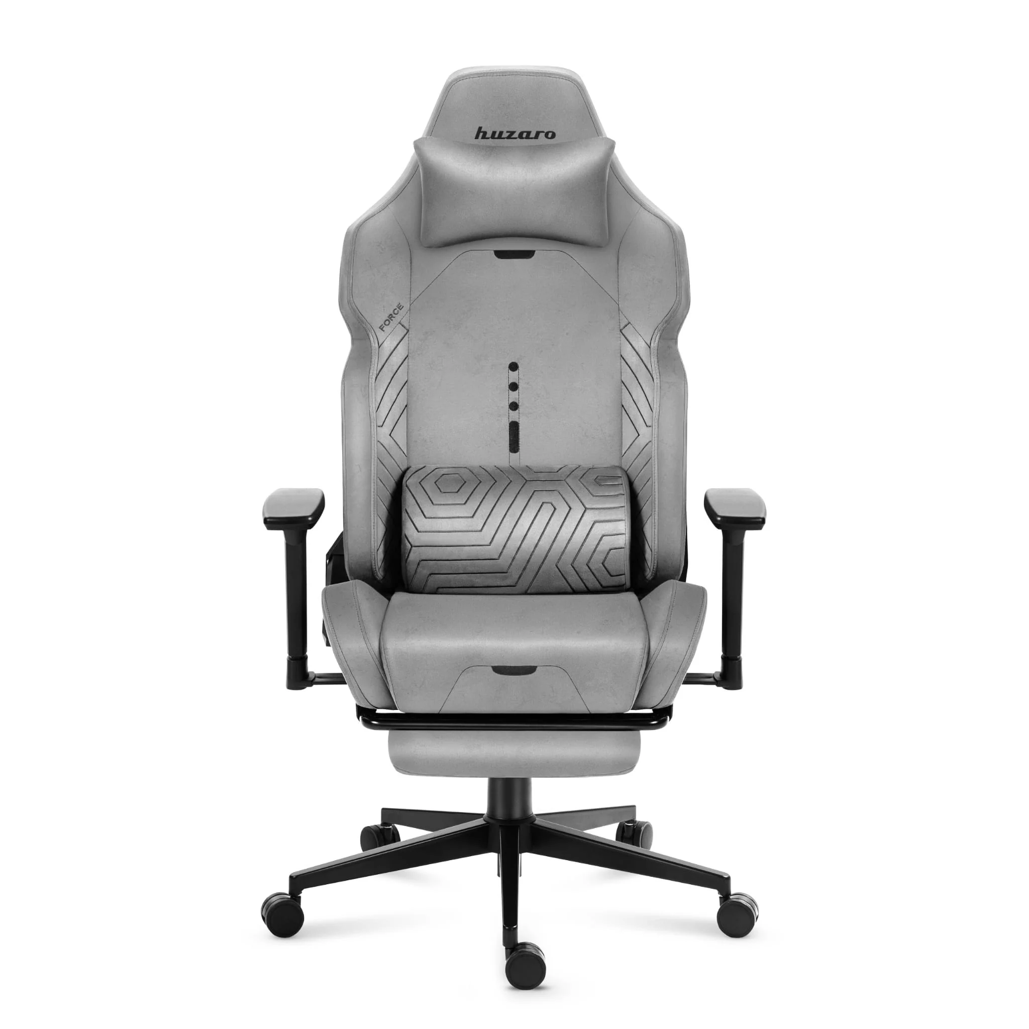Fotel Gamingowy HUZARO FORCE 8.1 Grey - Image 3