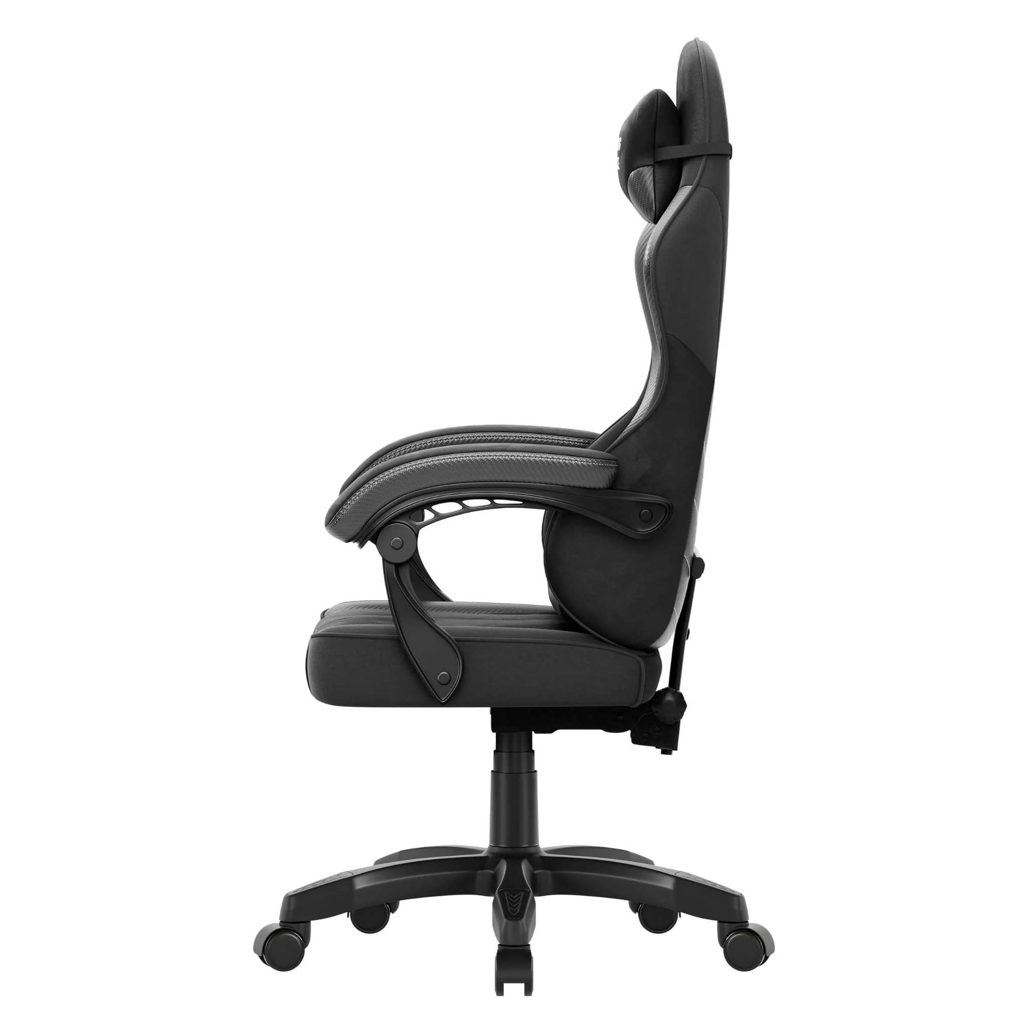 Fotel gamingowy welurowy Huzaro Force 2.7 Black Carbon - Image 9