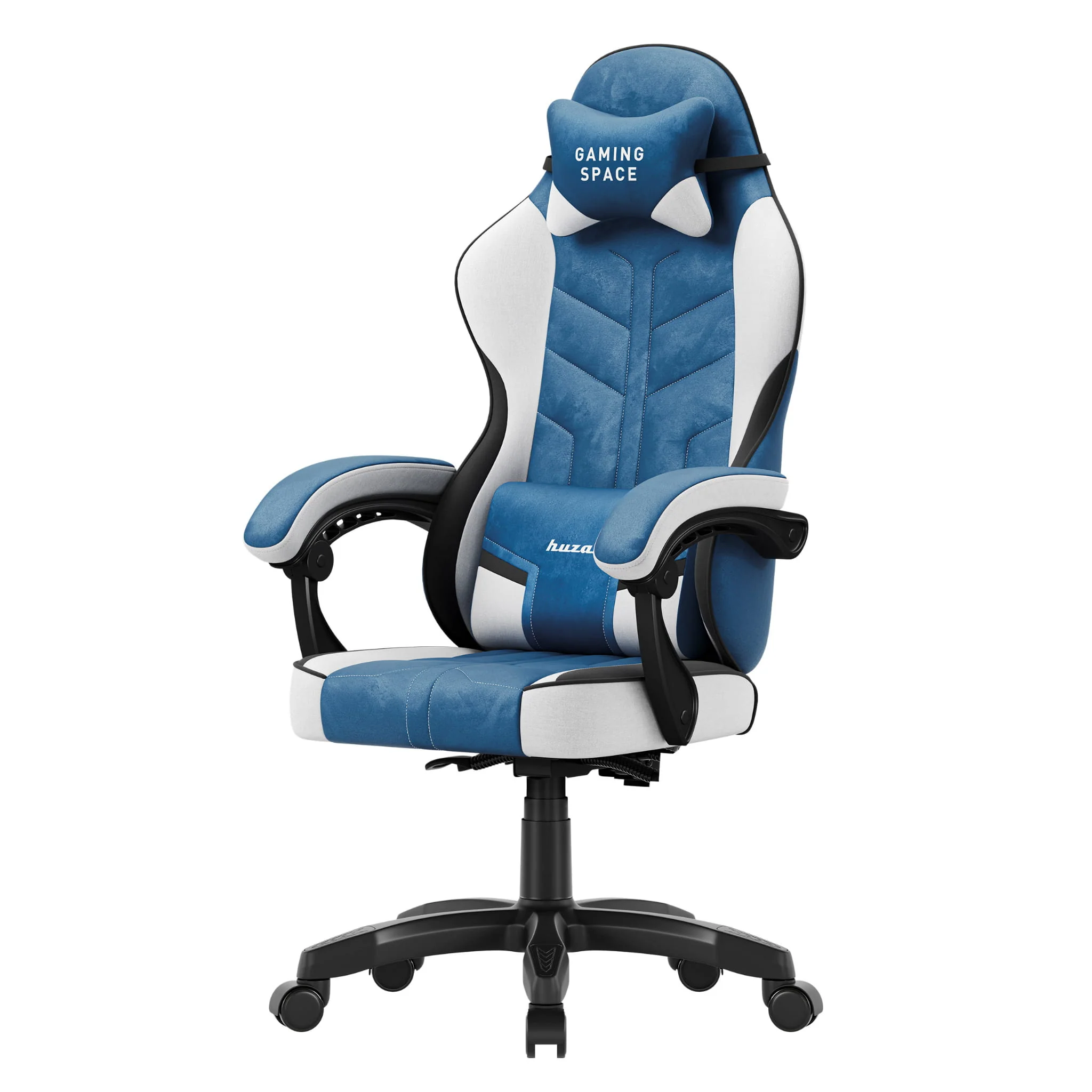 Fotel gamingowy welurowy Huzaro Force 2.7 Blue - Image 9