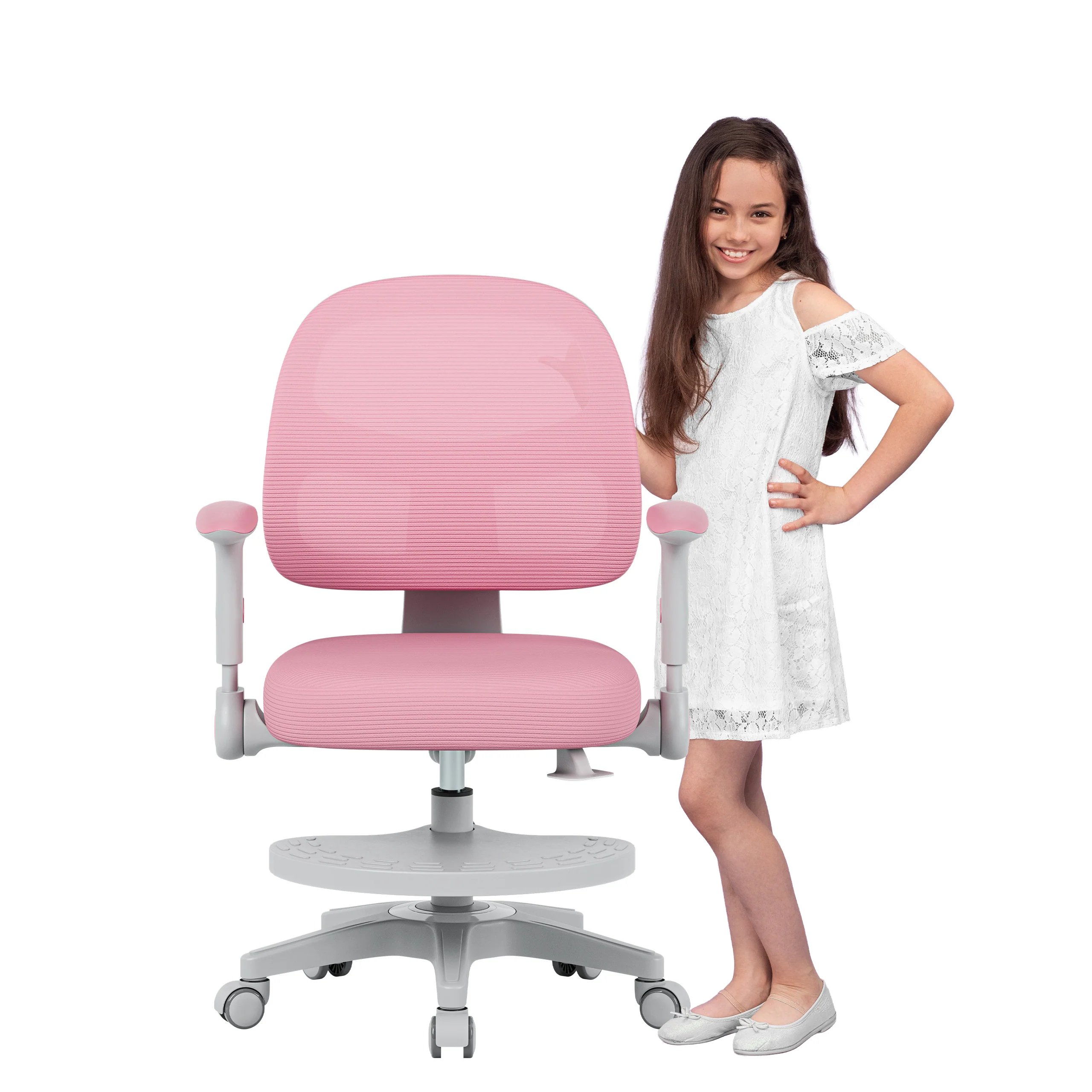 Fotel obrotowy Mark Adler JUNIOR 5.0 Pink - Image 13
