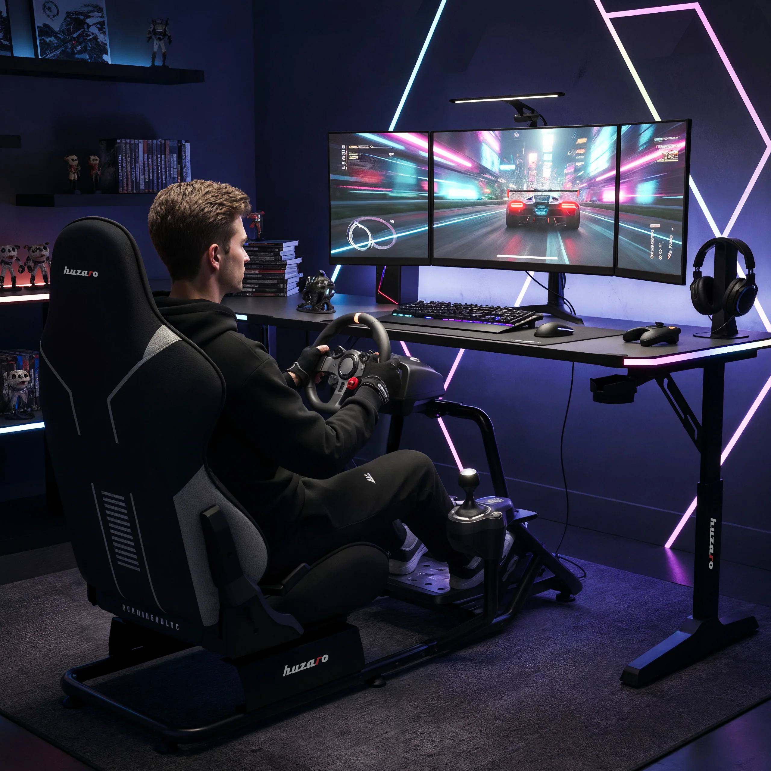 Kokpit wyścigowy Huzaro Speed 6.0 sim racing - Image 15