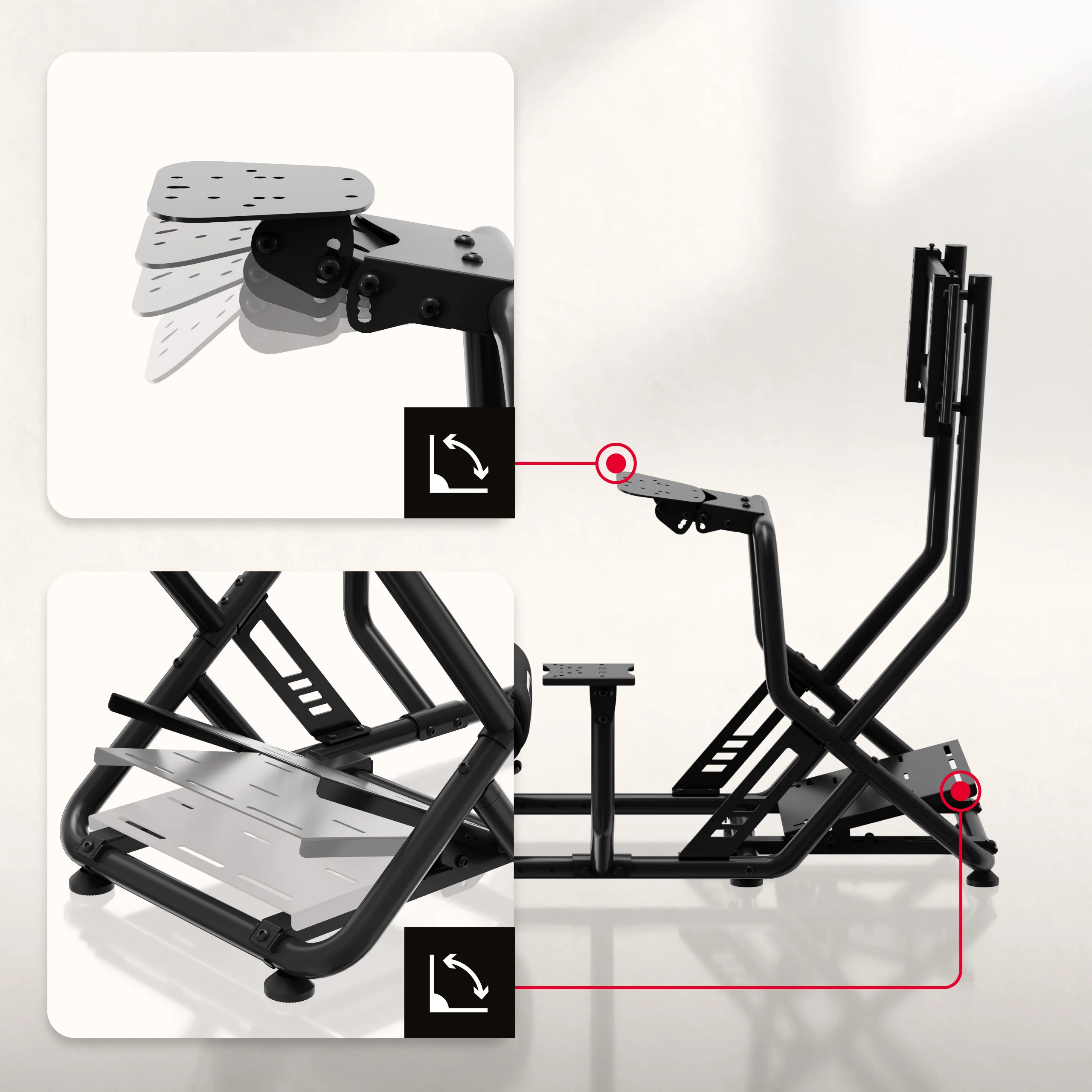 Kokpit wyścigowy Huzaro Speed 6.0 sim racing - Image 6