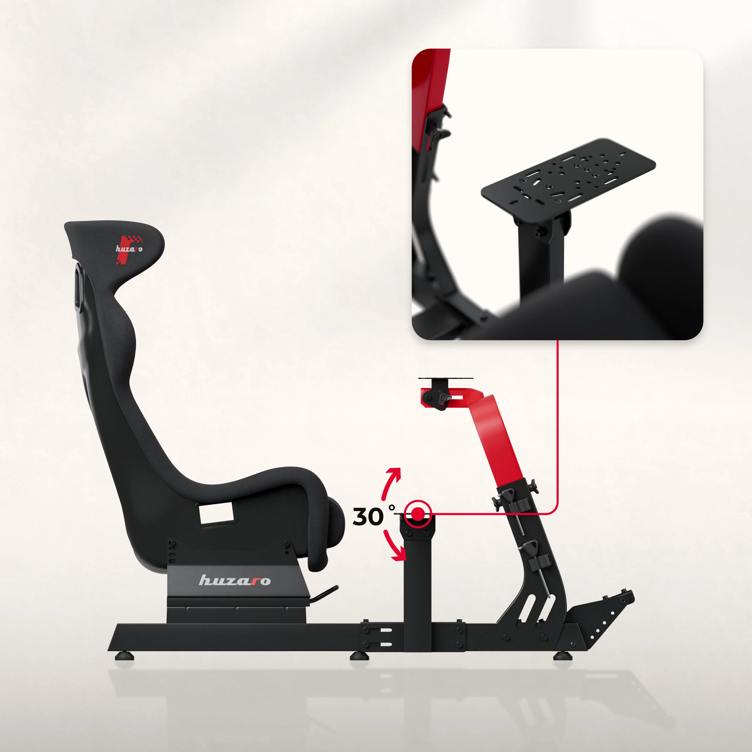 Kokpit wyścigowy Huzaro Speed 8.3 sim racing - Image 3
