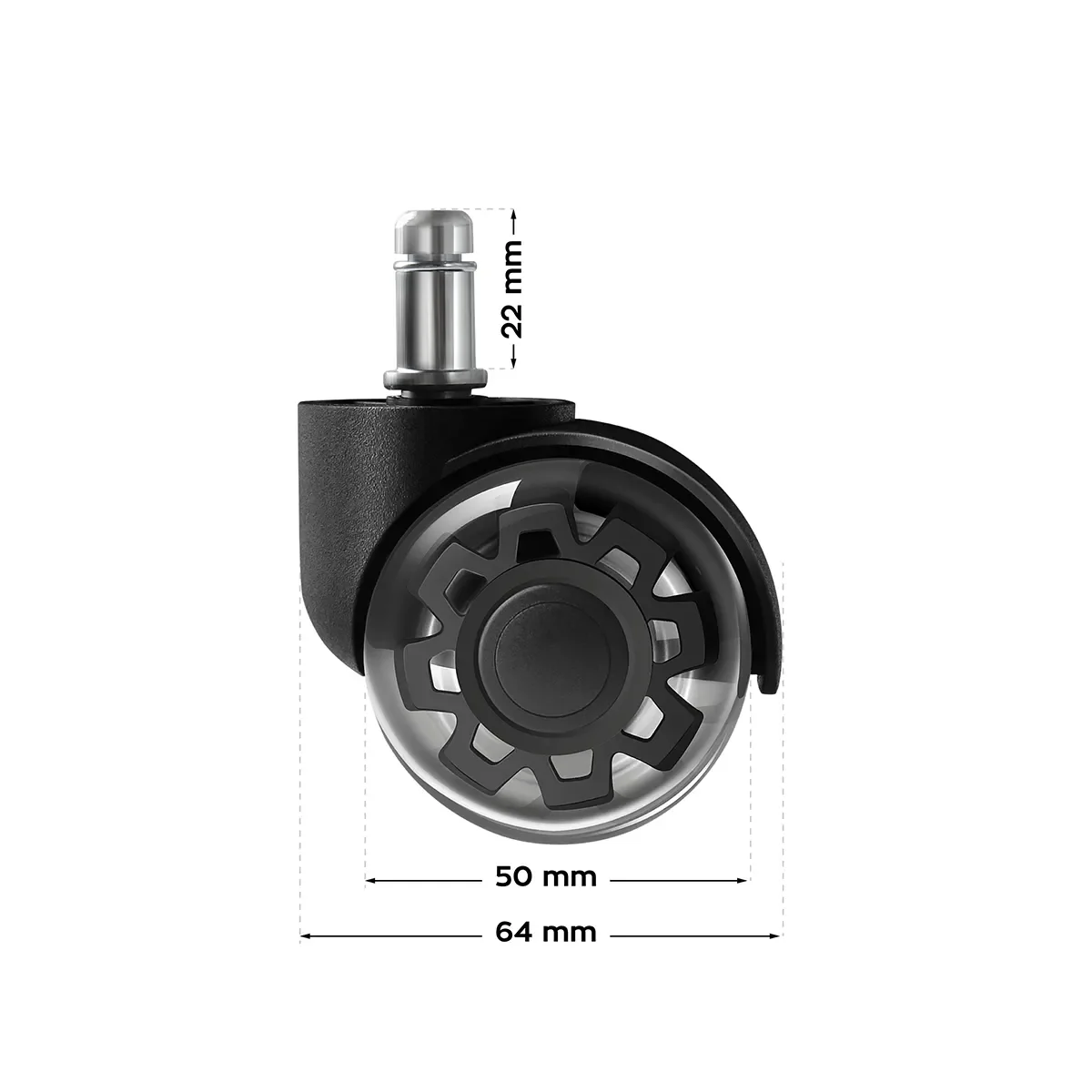 Kółka do fotela biurowego Mark Adler Wheels 3.0 - Image 6