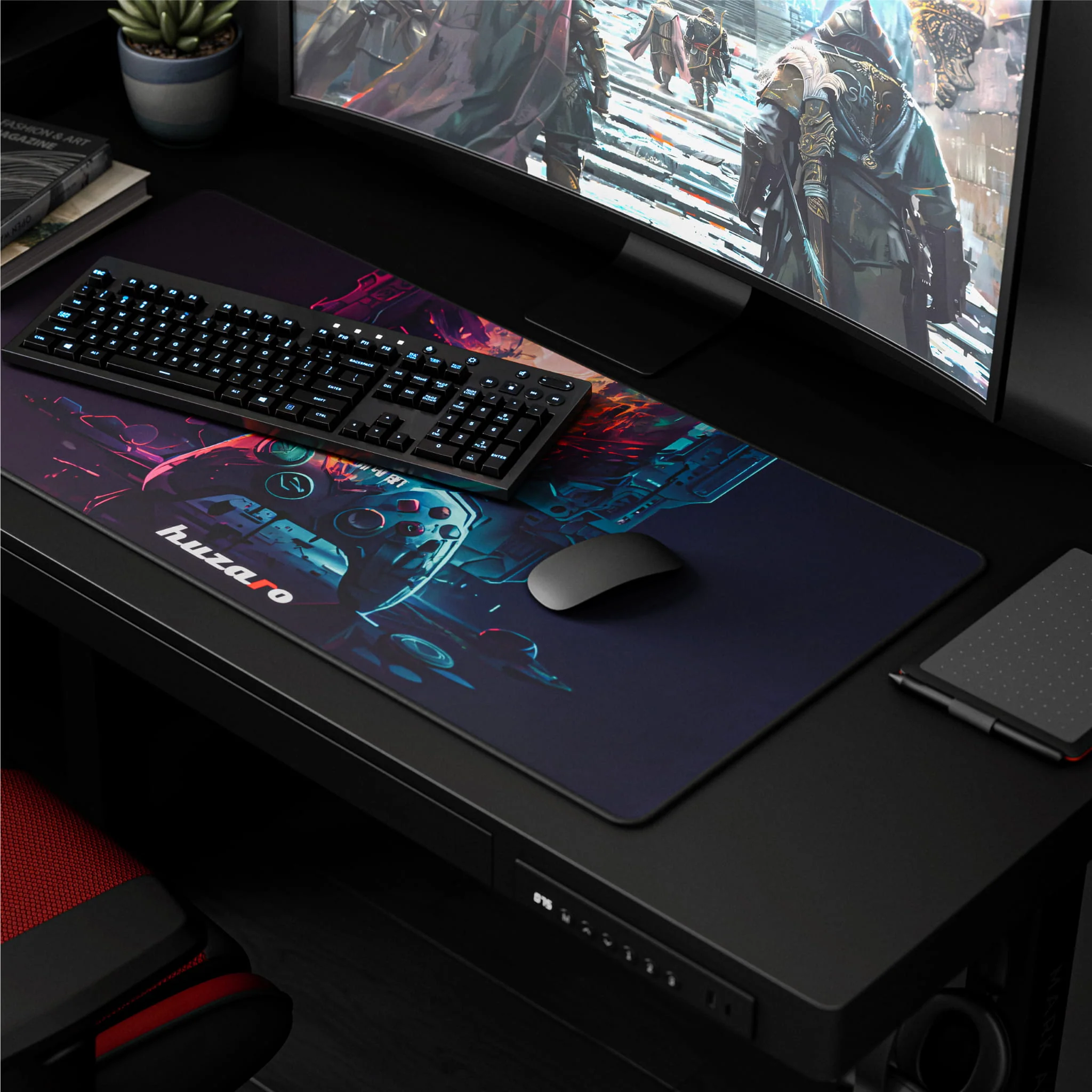 Podkładka gamingowa Huzaro Mousepad 4.0 - Image 4