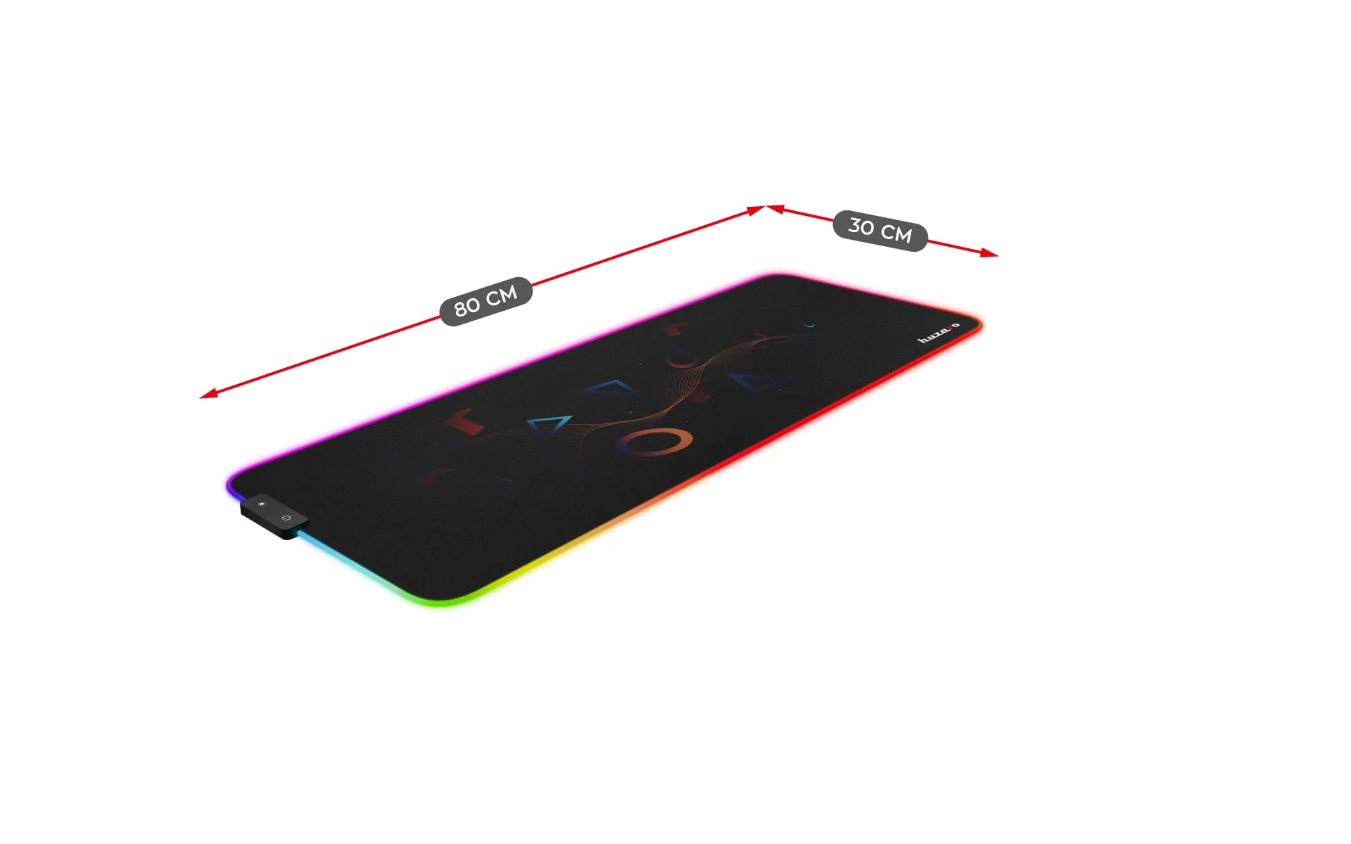 Podkładka gamingowa Huzaro RGB Design - Image 6