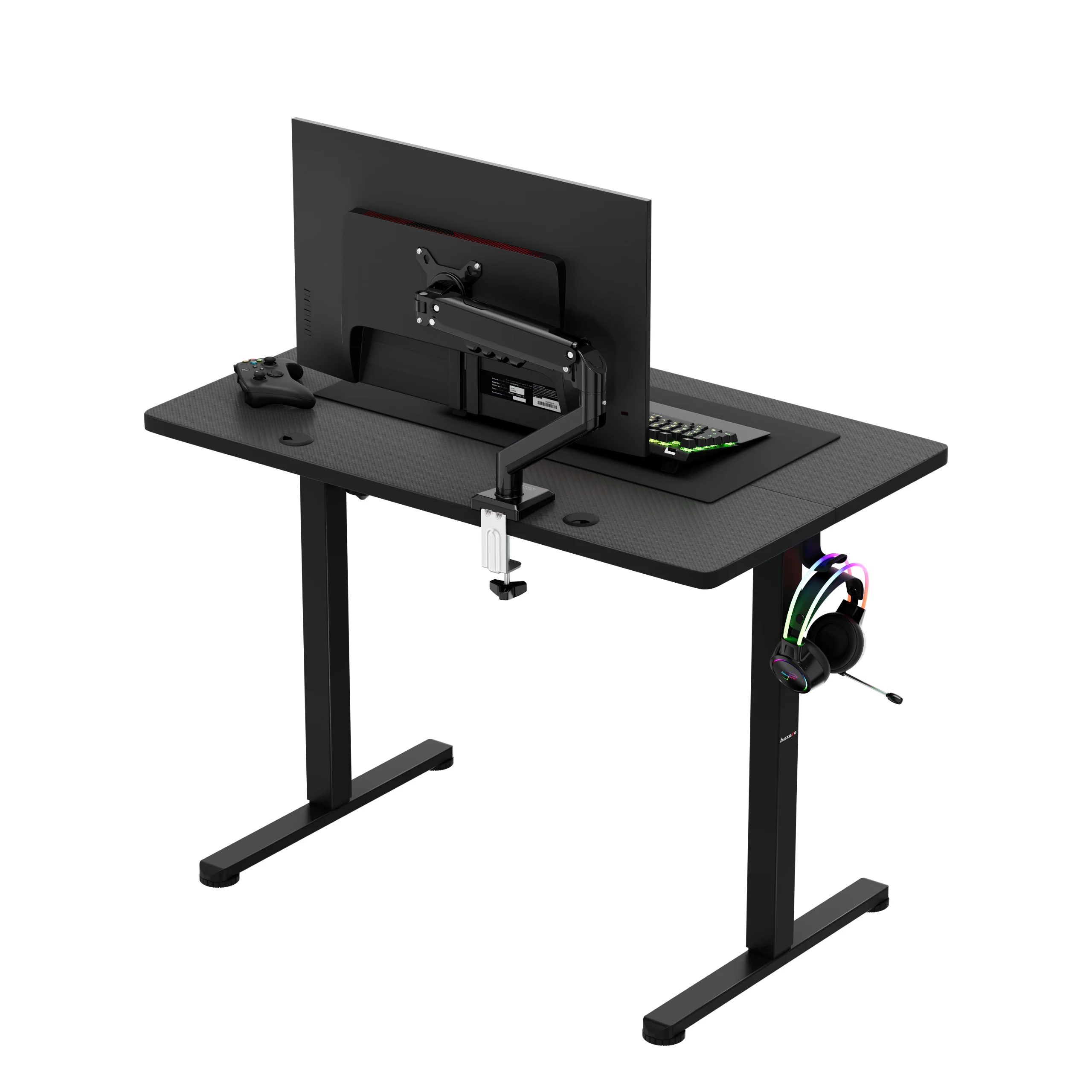 Regulowane biurko na kółkach elektryczne Huzaro Hero 7.8 Black - Image 17