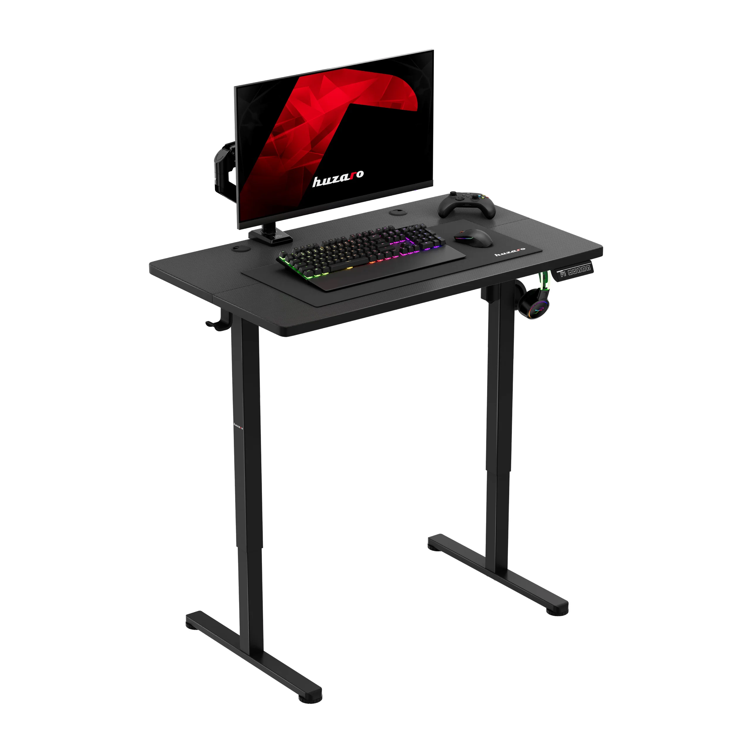 Regulowane biurko na kółkach elektryczne Huzaro Hero 7.8 Black - Image 22