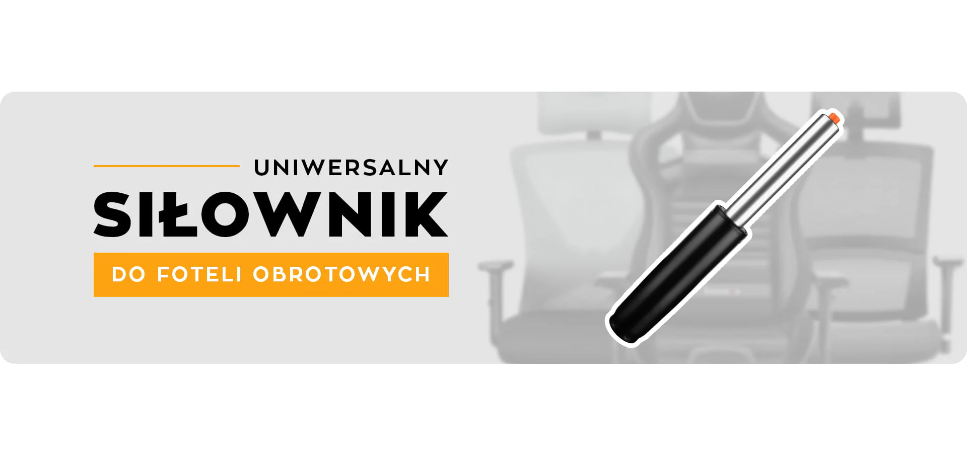 Siłownik gazowy uniwersalny do foteli obrotowych - Image 7