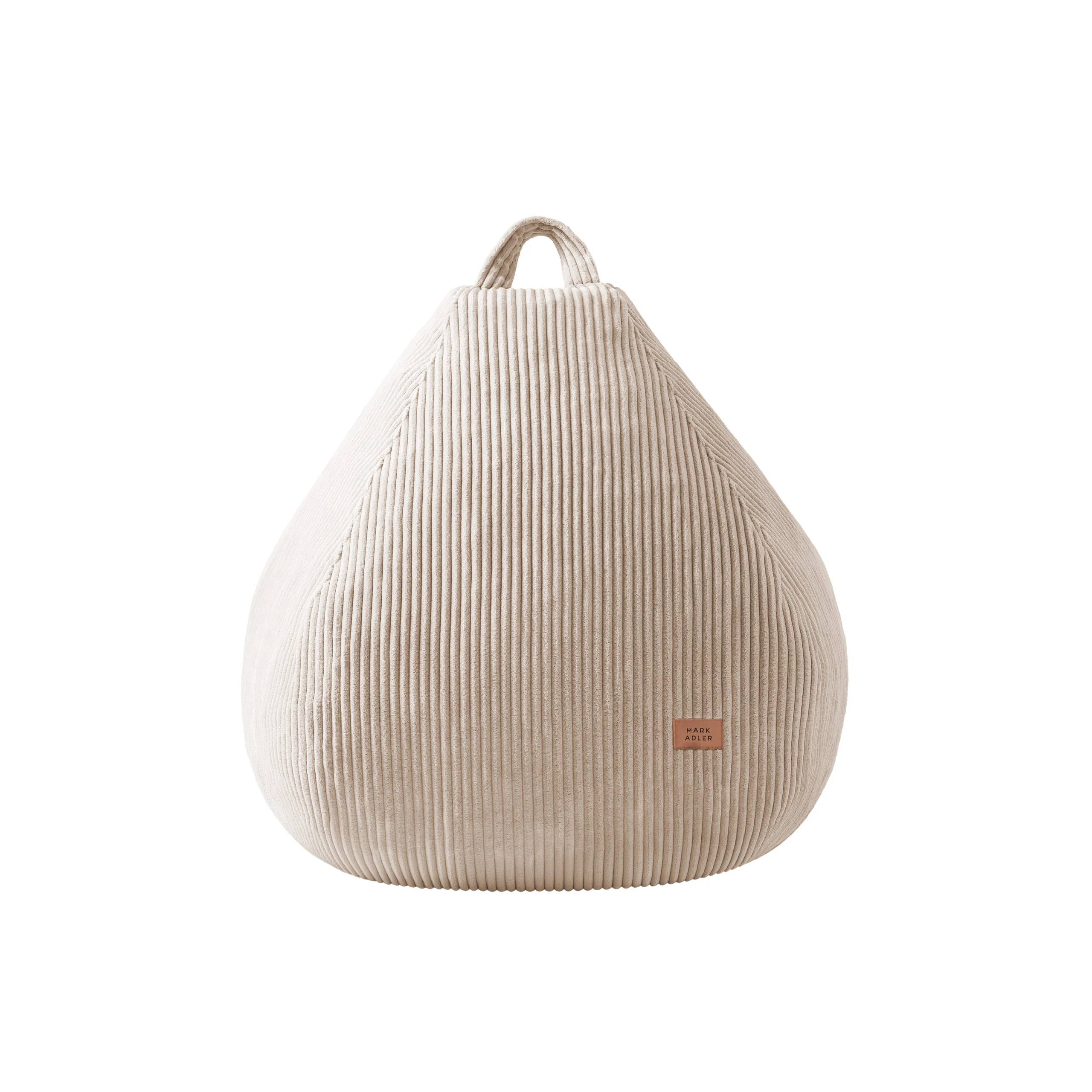 Sztruksowa pufa worek beżowa Mark Adler Comfy 1.0 Beige - Image 7