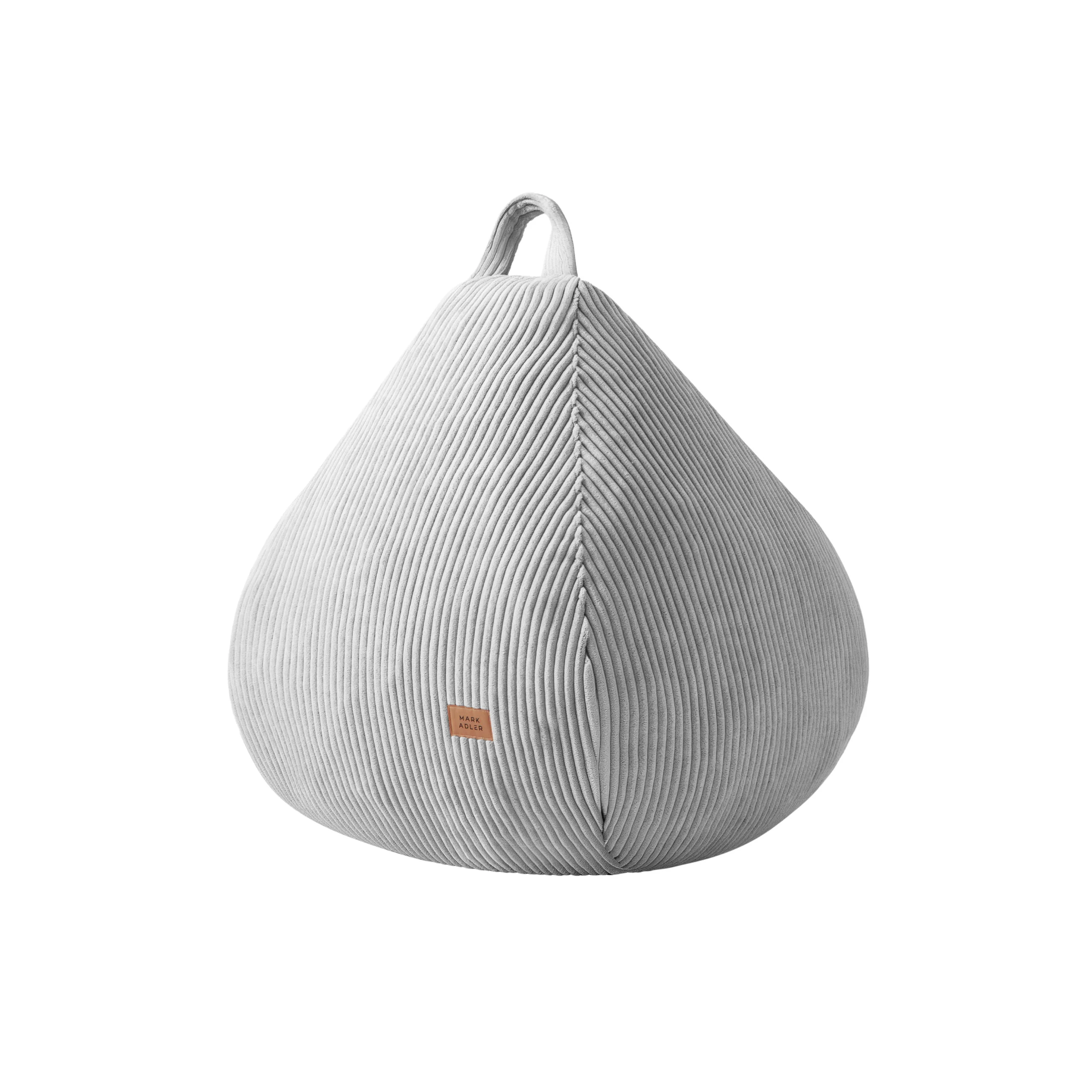 Sztruksowa pufa worek szara Mark Adler Comfy 1.0 Grey - Image 3