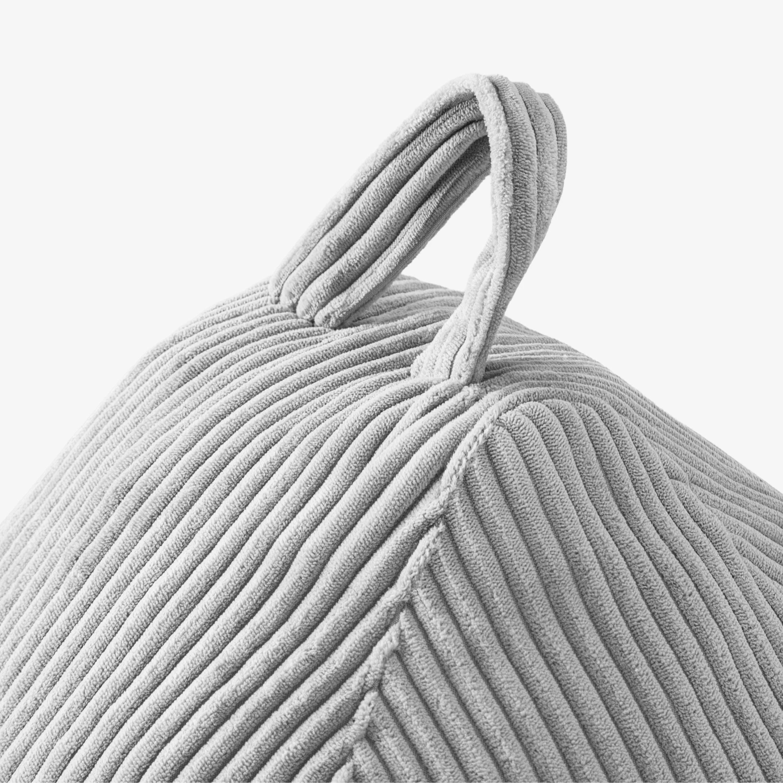 Sztruksowa pufa worek szara Mark Adler Comfy 1.0 Grey - Image 4
