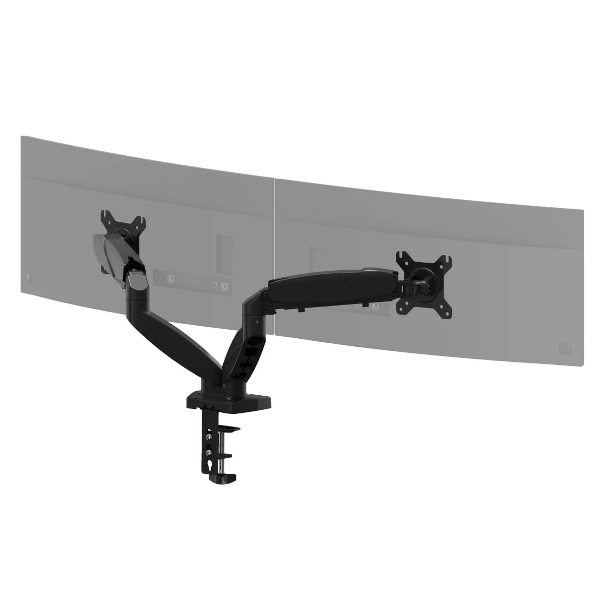 Uchwyt obrotowy  Huzaro Motion 2.2  na dwa monitory - Image 5