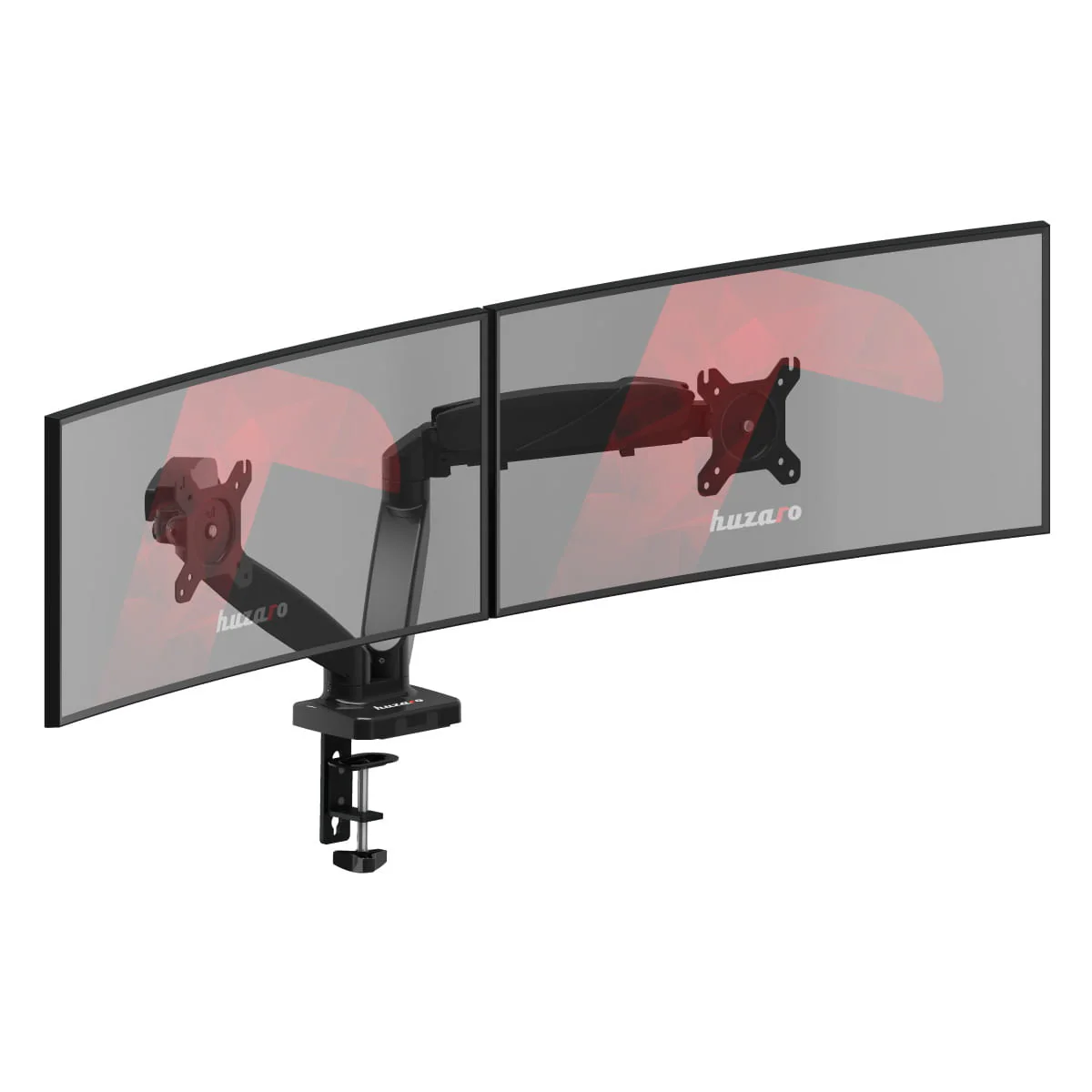 Uchwyt obrotowy  Huzaro Motion 2.2  na dwa monitory - Image 8